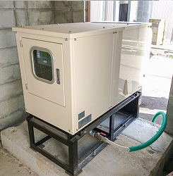 非常用LPガス発電機